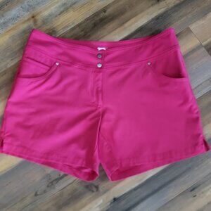Slazenger Women Pink Golf Shorts Size 8